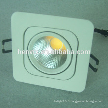 Haute qualité Cree LED COB 10W led downlight square